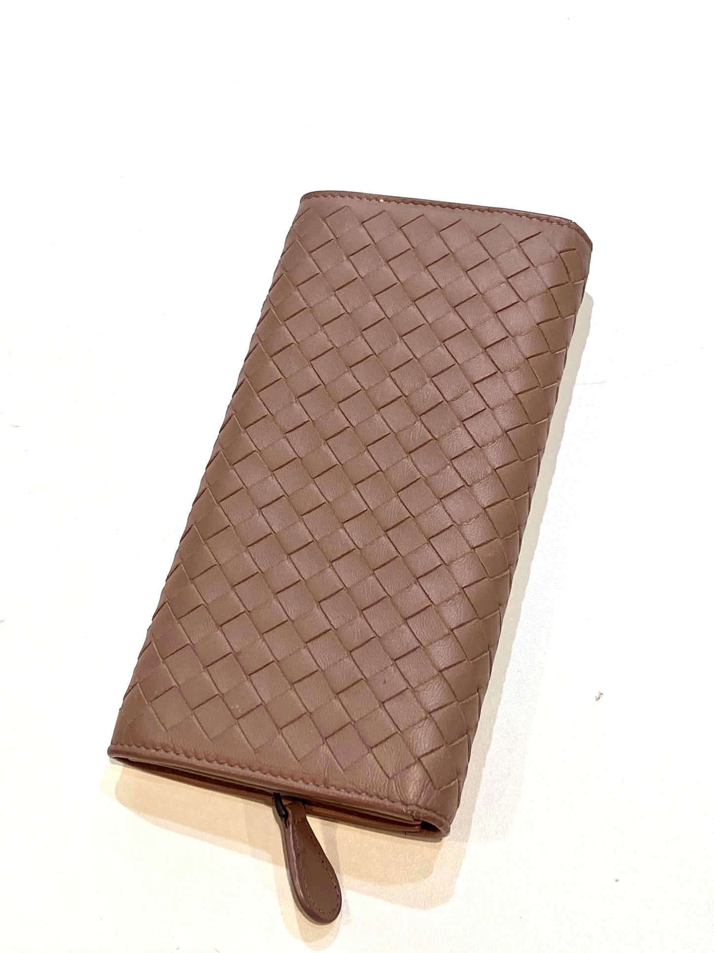 BOTTEGA VENETA INTRECCIATO LEATHER WALLET