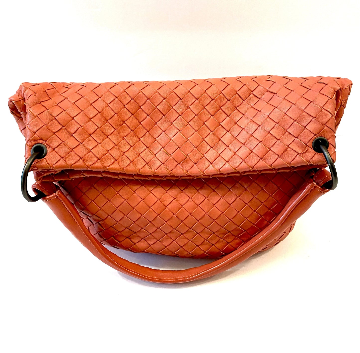BOTTEGA VENETA INTRECCIATO NAPPA WOVEN PARACHUTE BAG