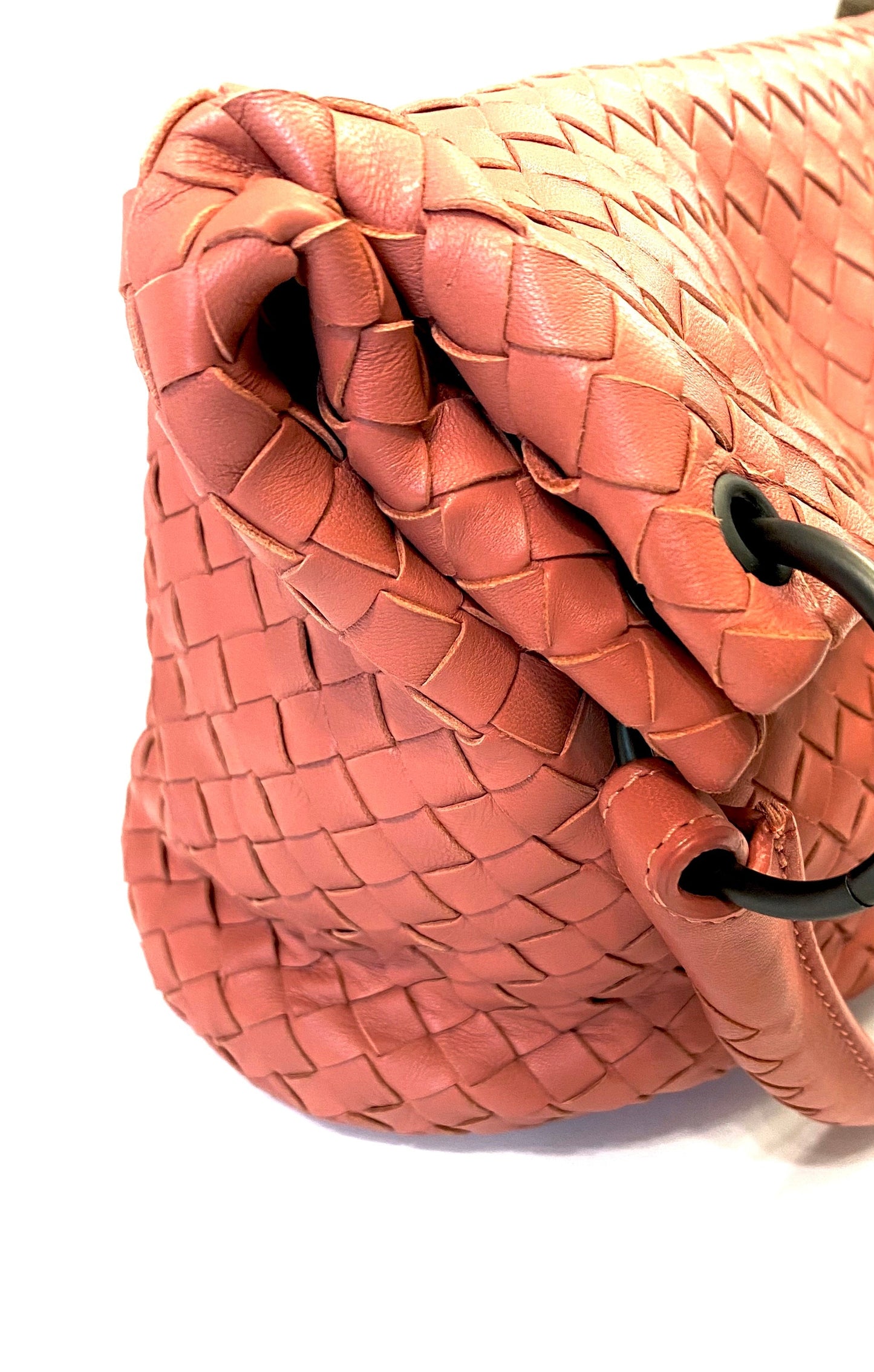 BOTTEGA VENETA INTRECCIATO NAPPA WOVEN PARACHUTE BAG
