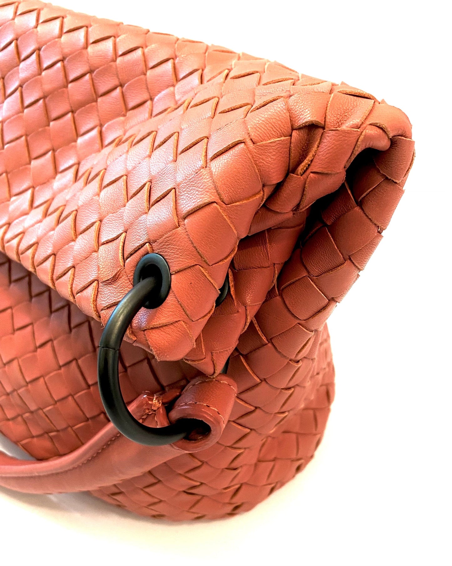 BOTTEGA VENETA INTRECCIATO NAPPA WOVEN PARACHUTE BAG