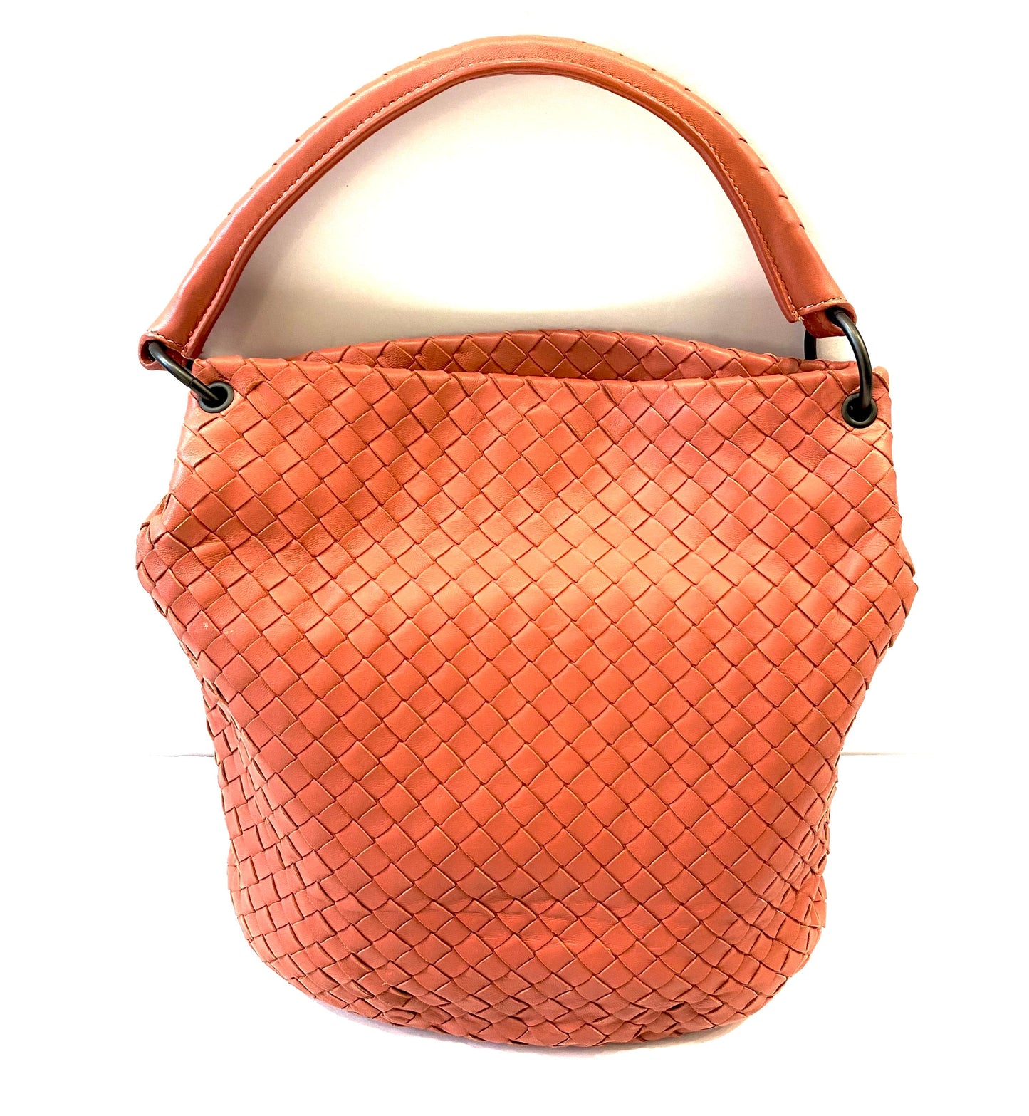 BOTTEGA VENETA INTRECCIATO NAPPA WOVEN PARACHUTE BAG