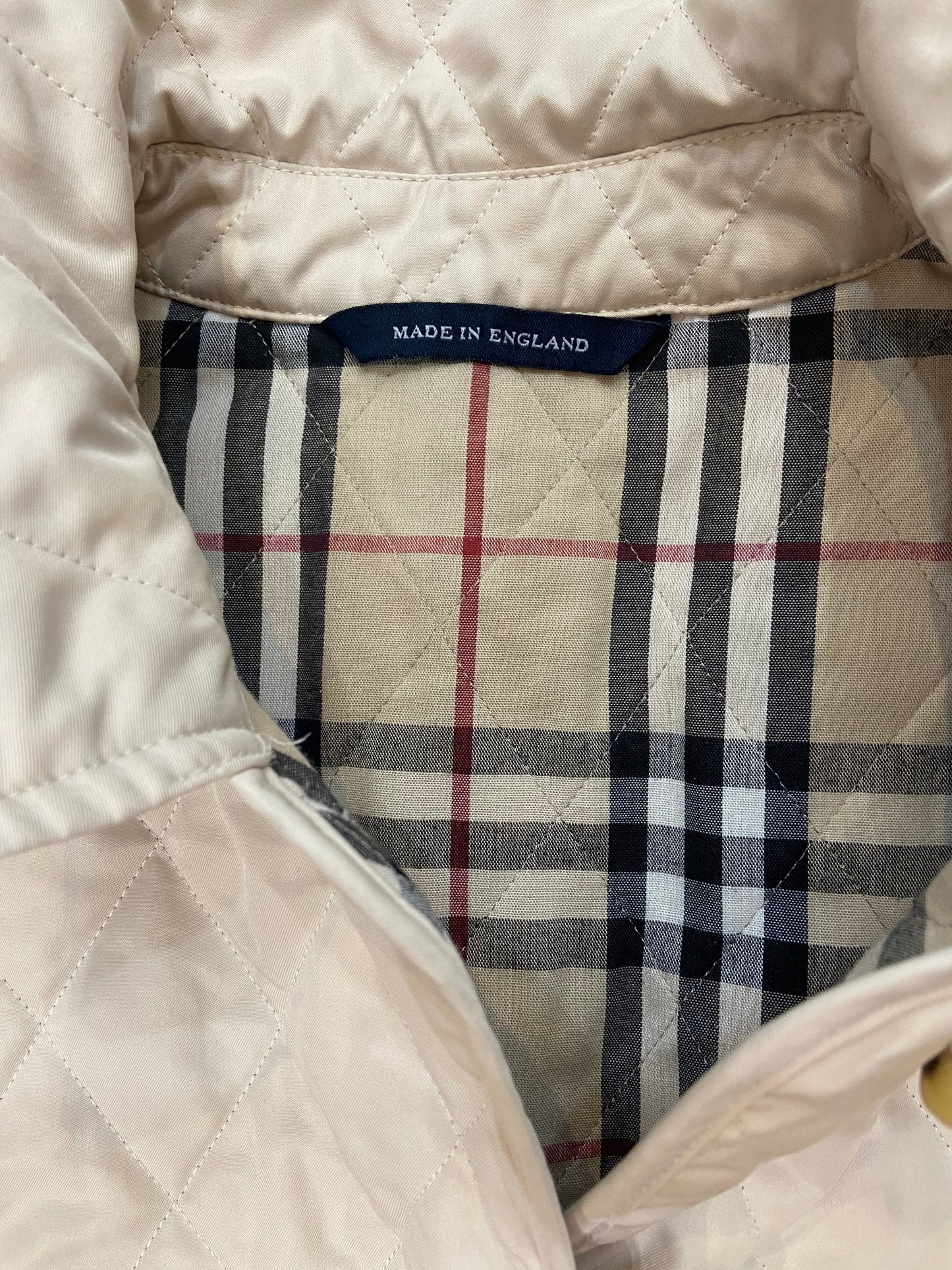 BURBERRY NOVA CHECK QUILTED JACKET