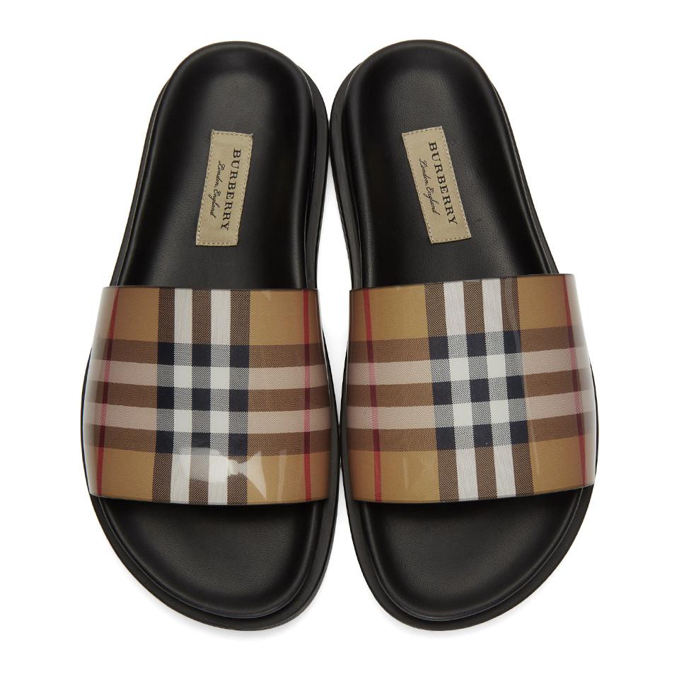 Burberry English Icons Vintage Check Slide