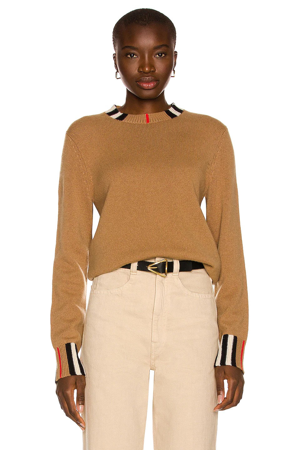 BURBERRY EYRE CASHMERE KNIT SWEATER