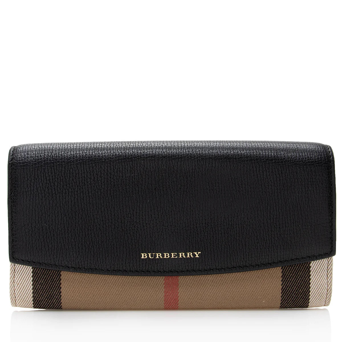 BURBERRY HOUSE CHECK CONTINENTAL WALLET