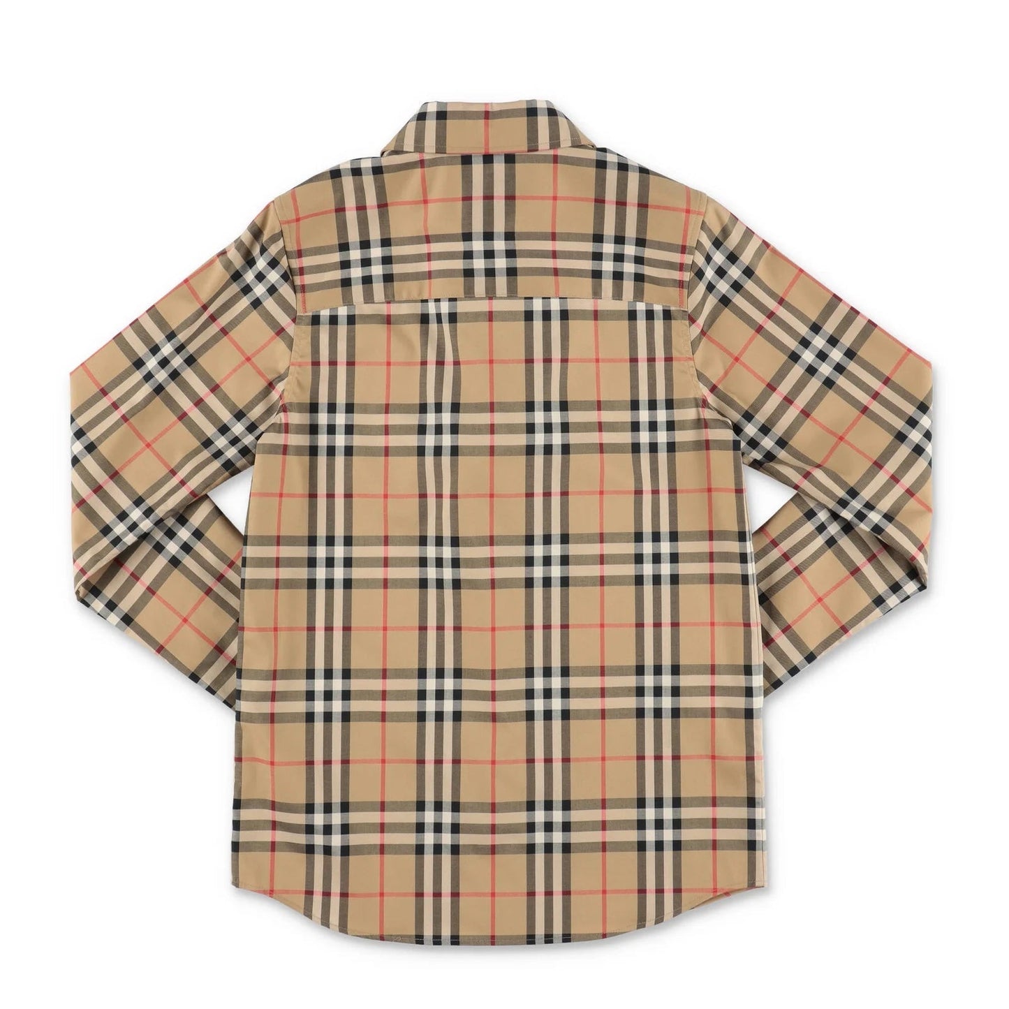 BURBERRY KIDS NOVA CHECK BUTTON DOWN SHIRT
