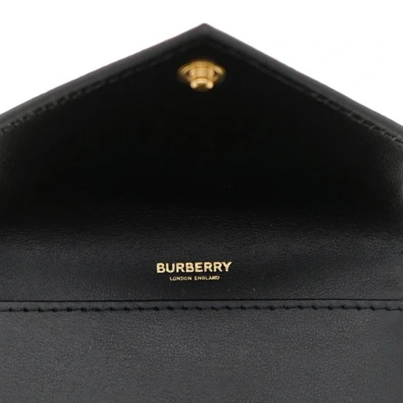 BURBERRY LILA VINTAGE CHECK TRI-FOLD COMPACT WALLET