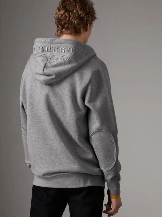 BURBERRY MEN'S ZIP HOODIE