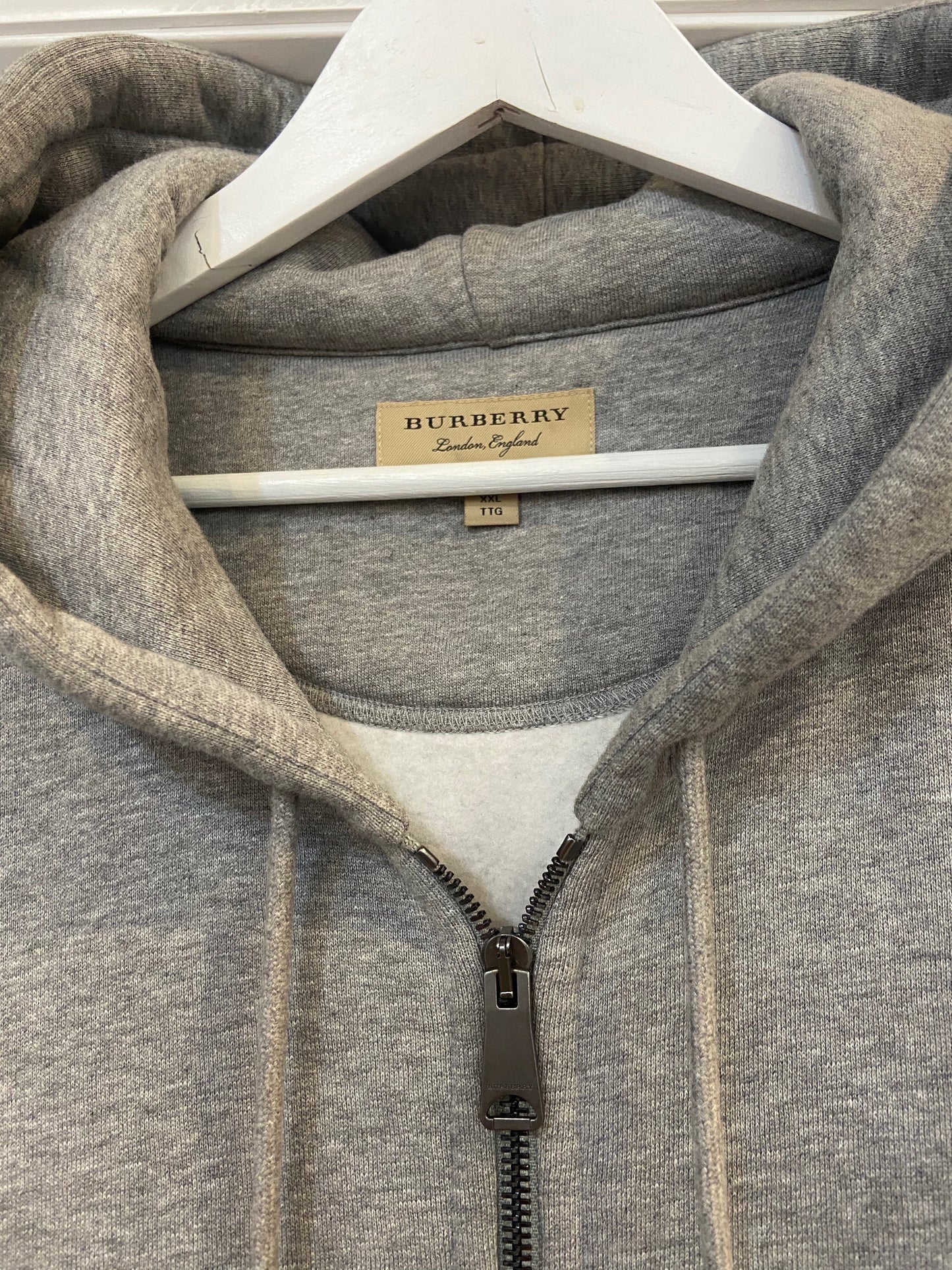BURBERRY MEN'S ZIP HOODIE