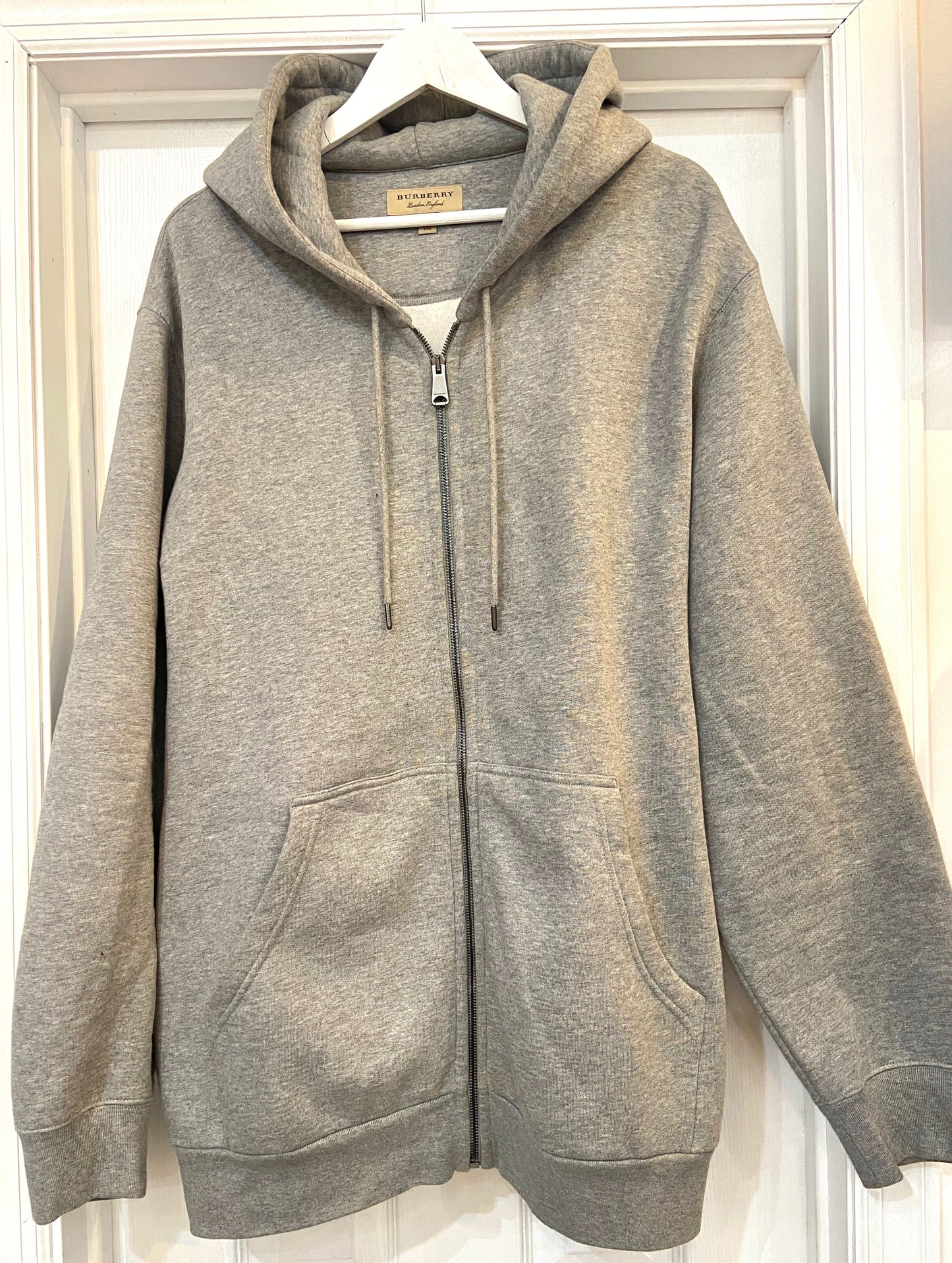BURBERRY MEN'S ZIP HOODIE