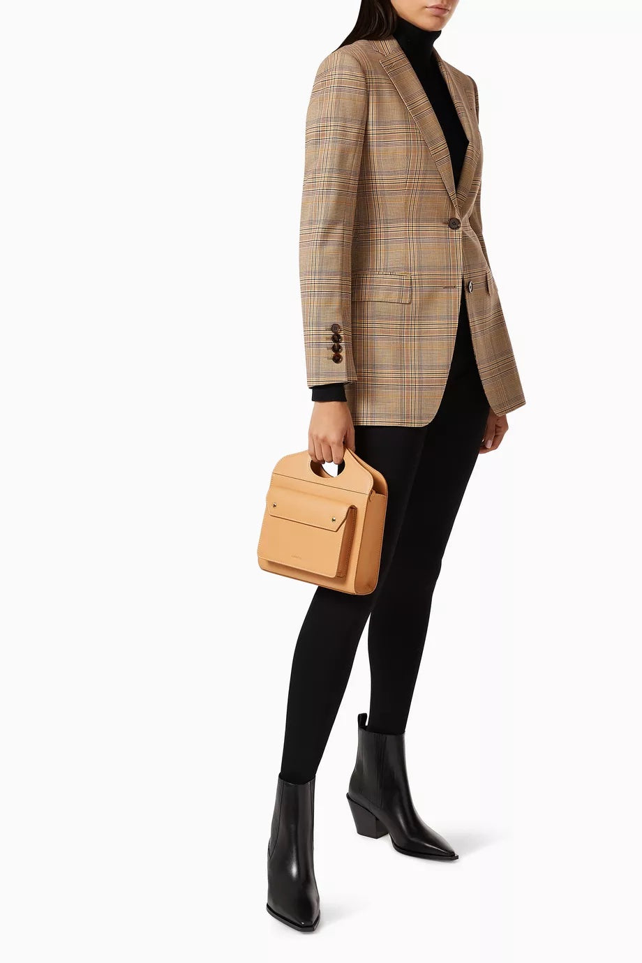 BURBERRY MINI LEATHER POCKET 2WAY CROSSBODY BAG