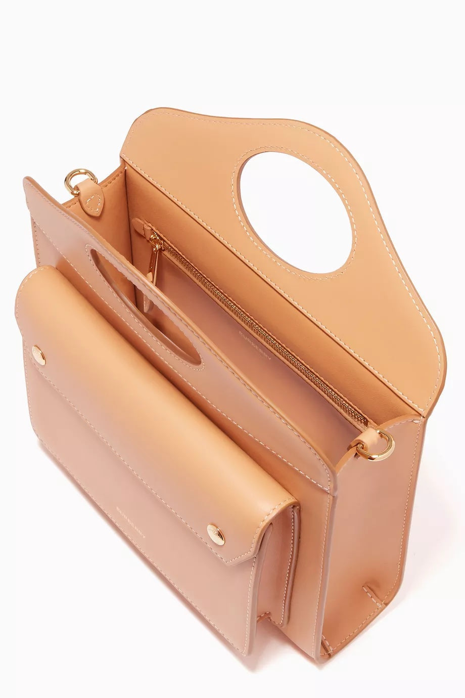 BURBERRY MINI LEATHER POCKET 2WAY CROSSBODY BAG