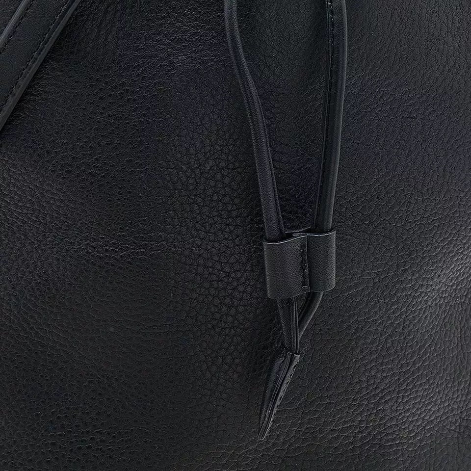 BURBERRY PEBBLED LEATHER HOUSE CHECK ASHBY HOBO BAG