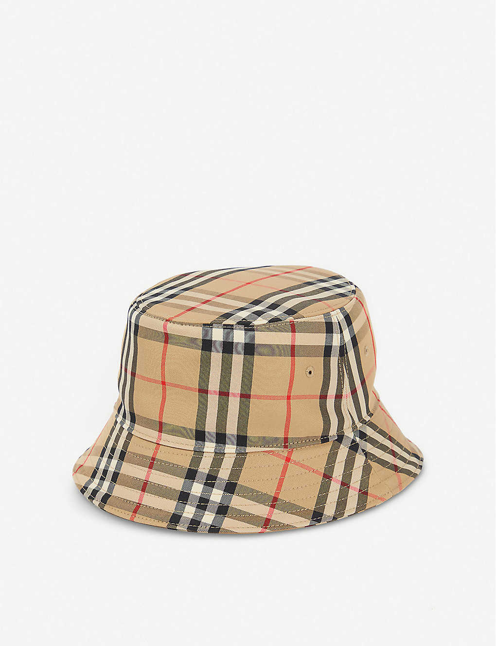 BURBERRY VINTAGE CHECK BUCKET HAT