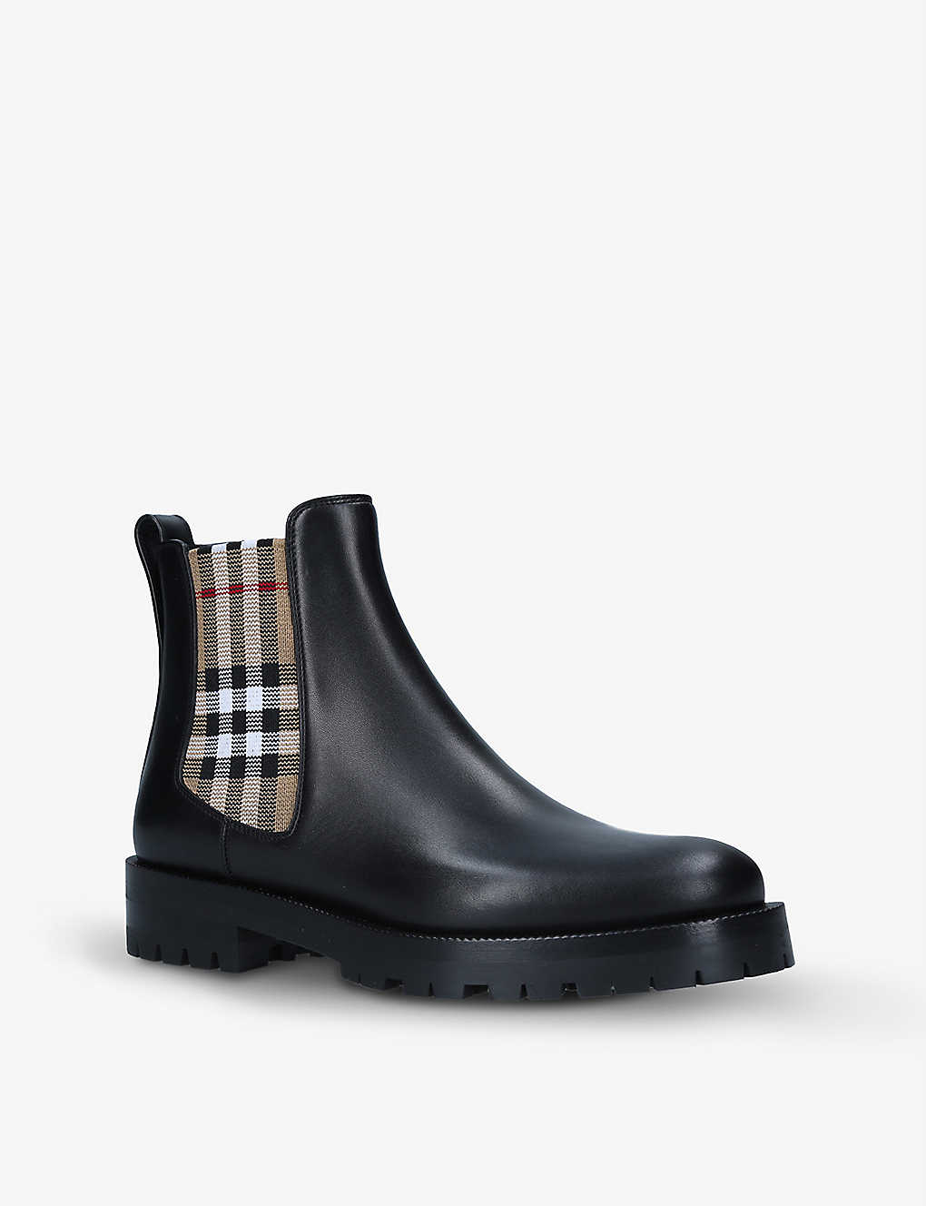 BURBERRY Vintage Check Chelsea Boots