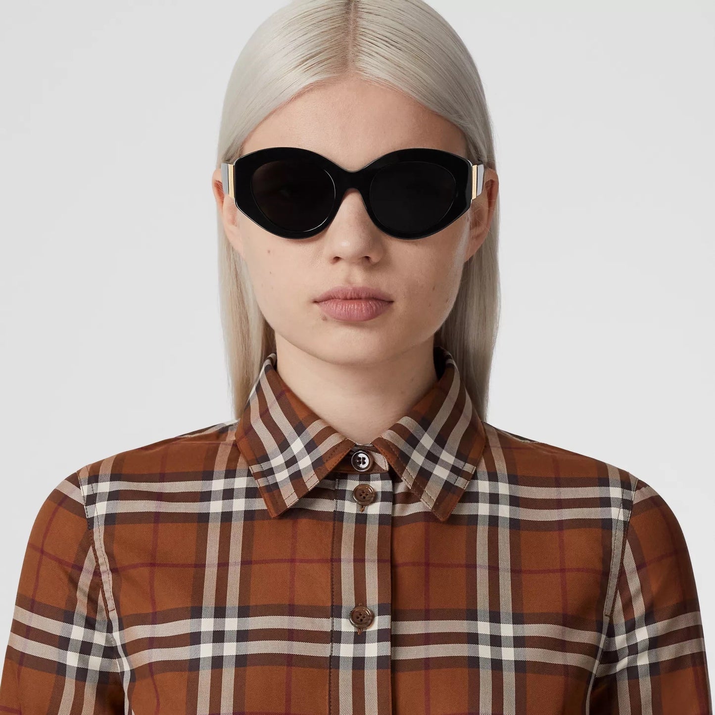 BURBERRY VINTAGE CHECK COTTON SHIRT