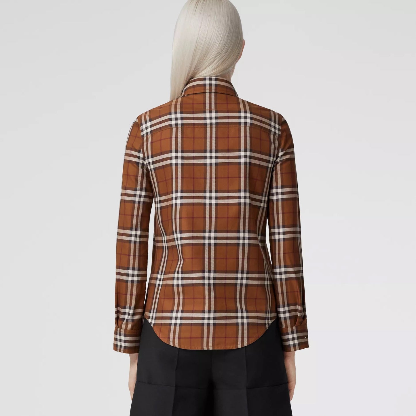BURBERRY VINTAGE CHECK COTTON SHIRT