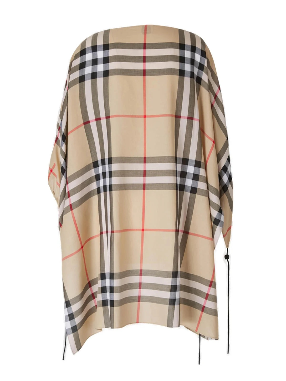 BURBERRY VINTAGE CHECK PATTERN CAPE