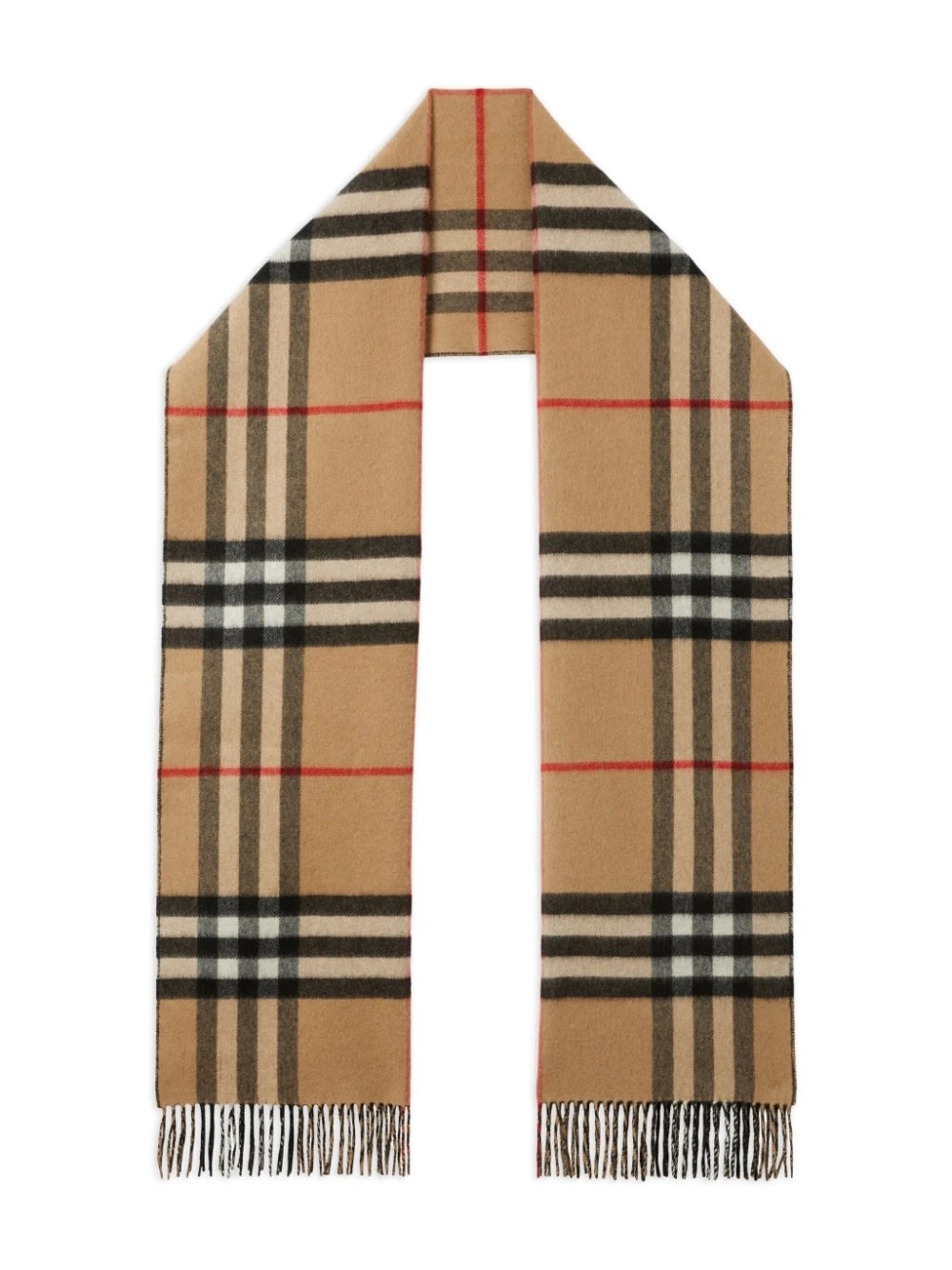 BURBERRY REVERSIBLE CHECK SCARF
