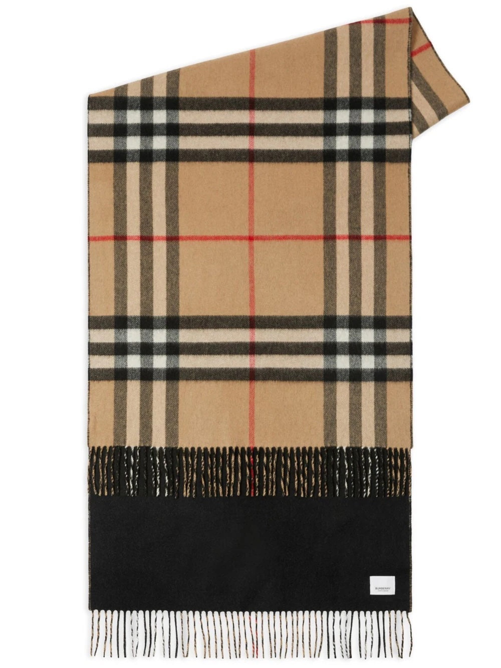 BURBERRY REVERSIBLE CHECK SCARF