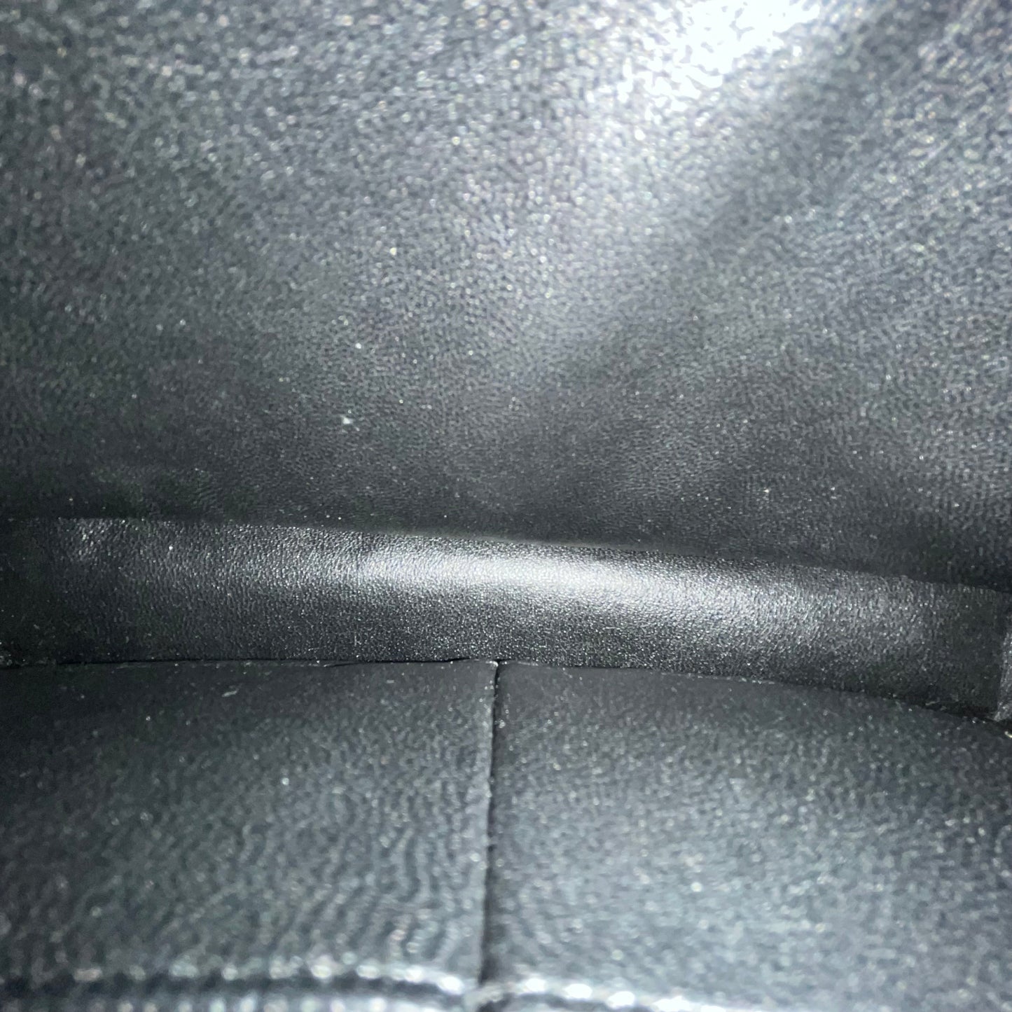 CHANEL Classic Medium Double Flap Black Patent Leather Shoulder Bag