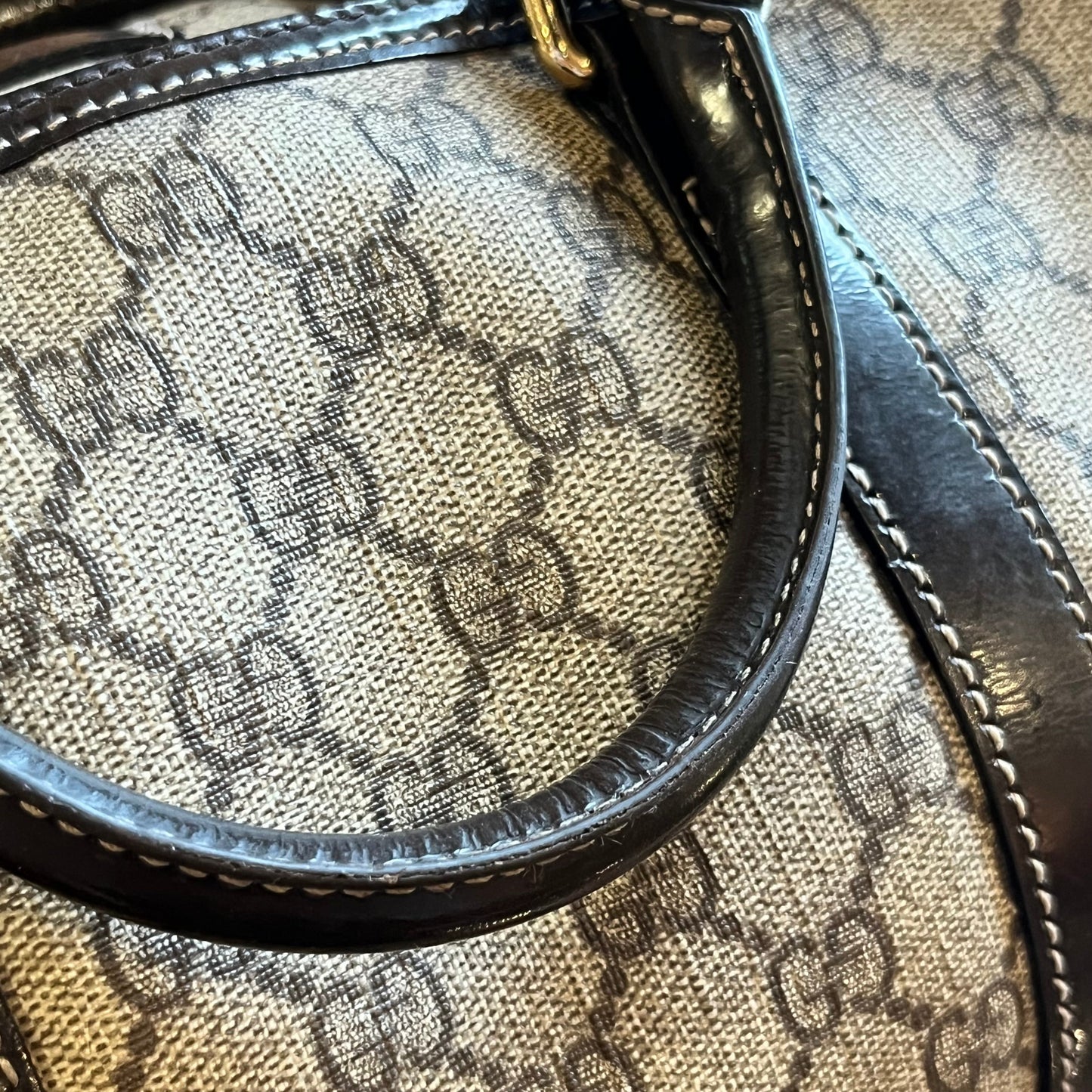 GUCCI Joy Boston Medium GG Coated Canvas Satchel Bag