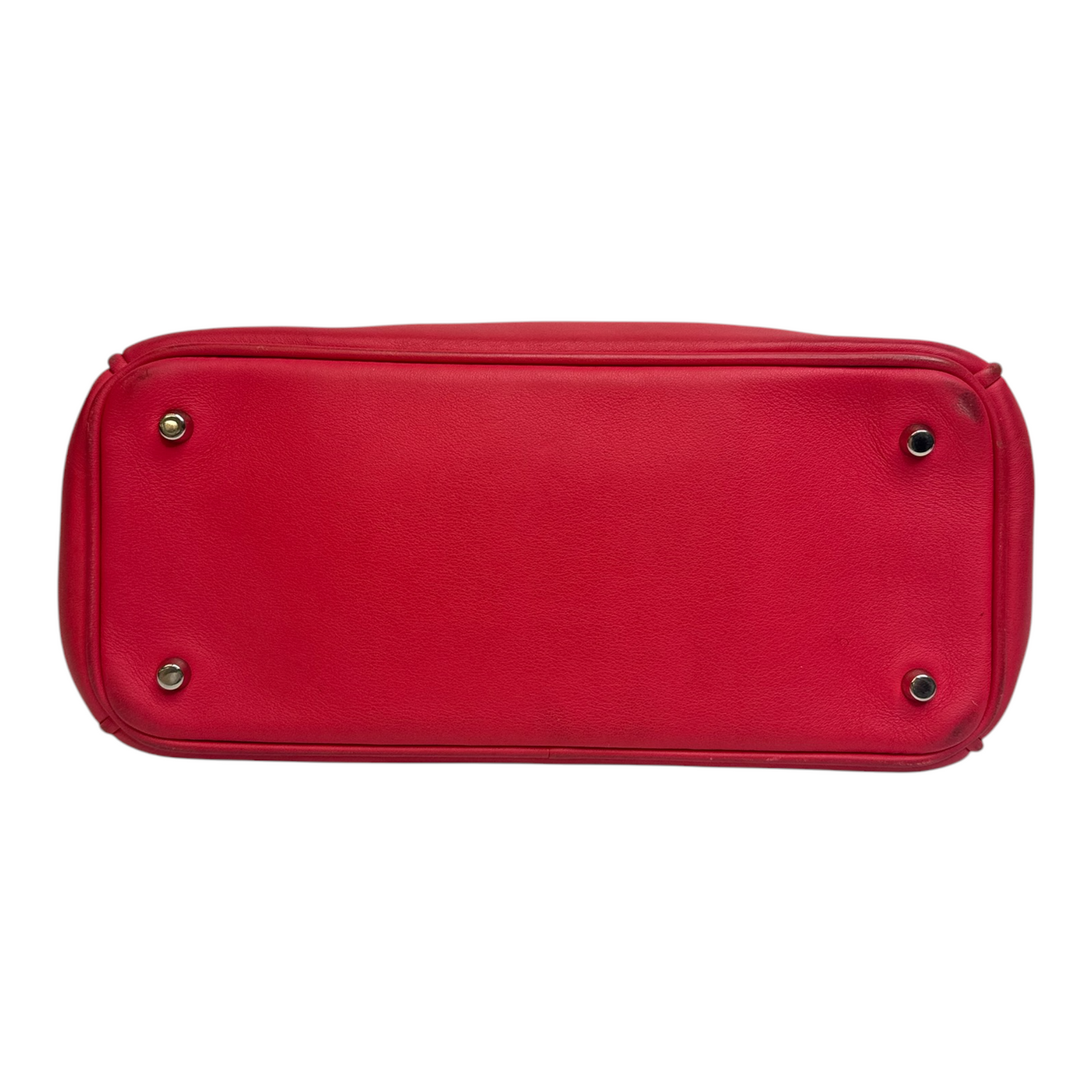 Christian Dior Fuchsia Leather Mini Diorissimo Tote