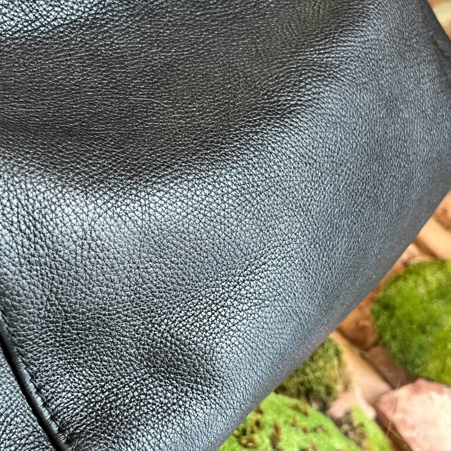 GUCCI Hasler Techno Horsebit Leather Hobo Bag