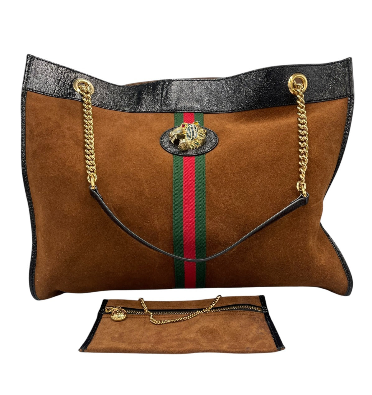 GLM-- Shopper Brown Suede Gold