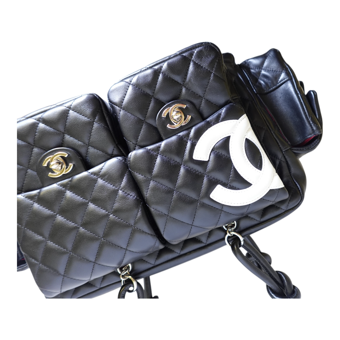 Chanel Cambon Multipocket Reporter Bag