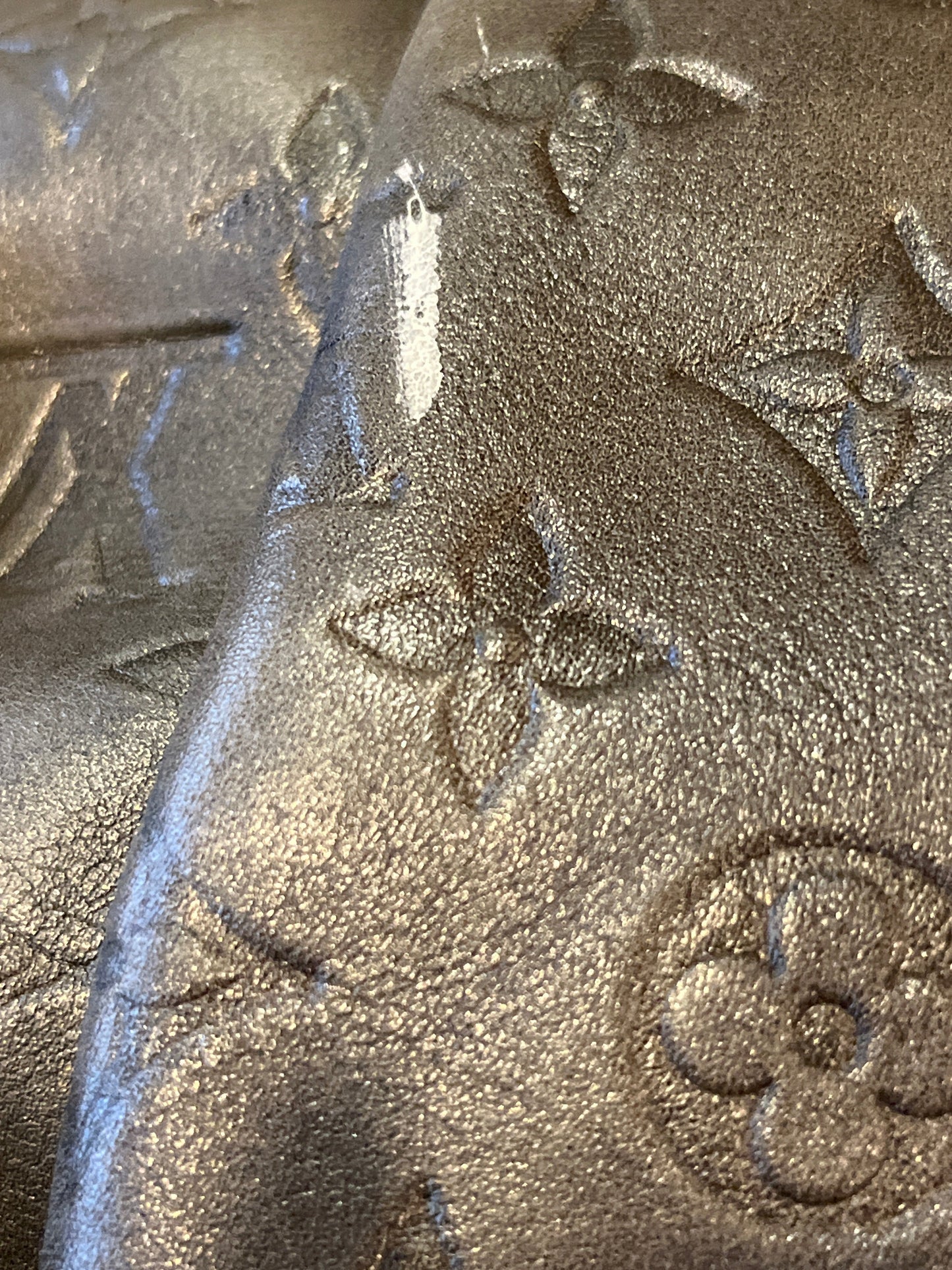 LOUIS VUITTON Limited Edition Stephen Embossed Monogram Calfskin Satchel Bag