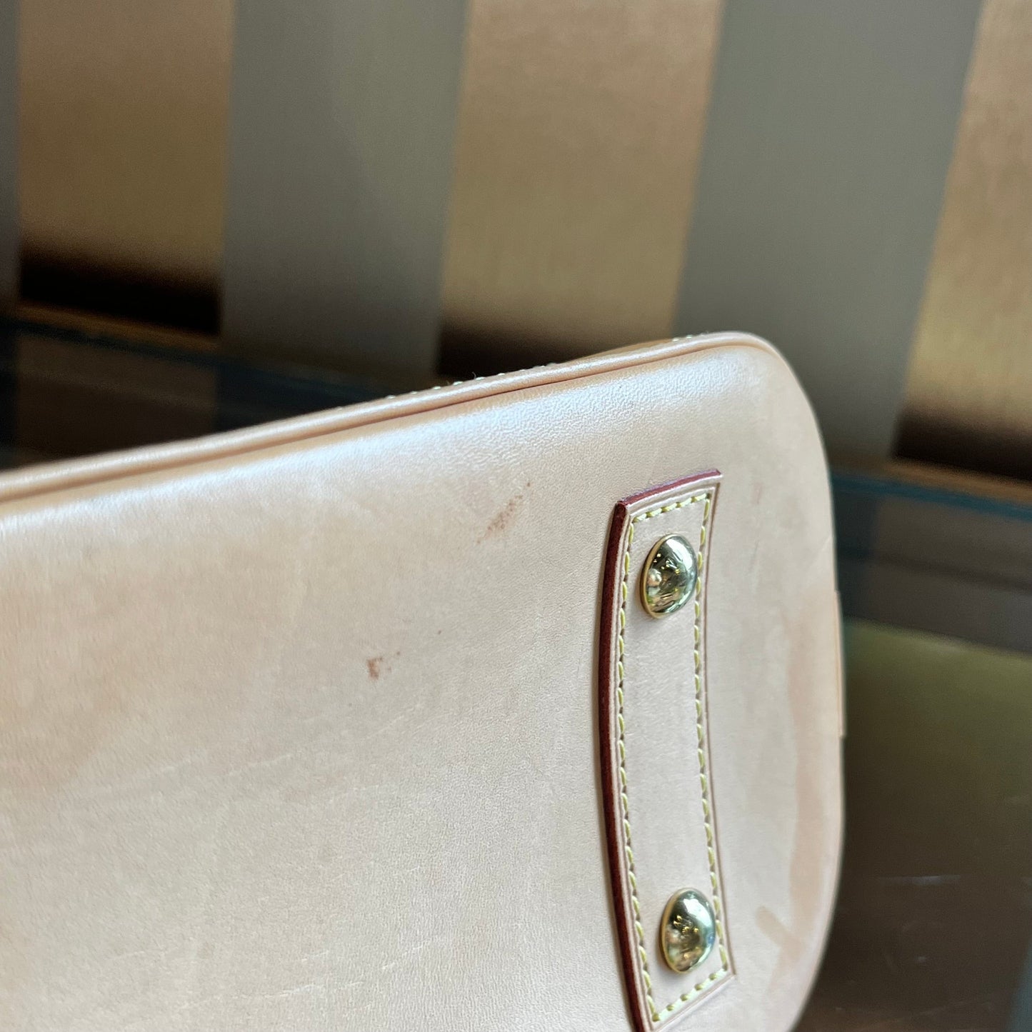 LOUIS VUITTON Alma BB Monogram Canvas Satchel