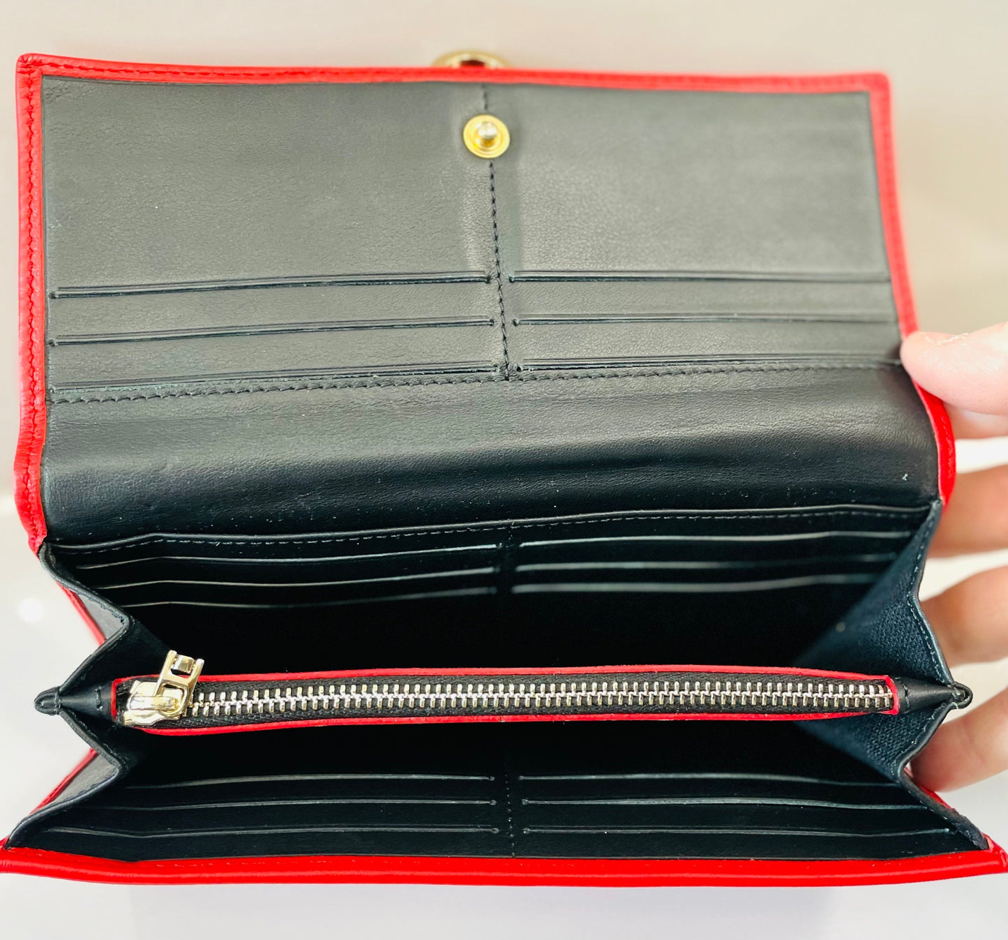 CAROLINA HERRERA FLAP CONTINENTAL WALLET