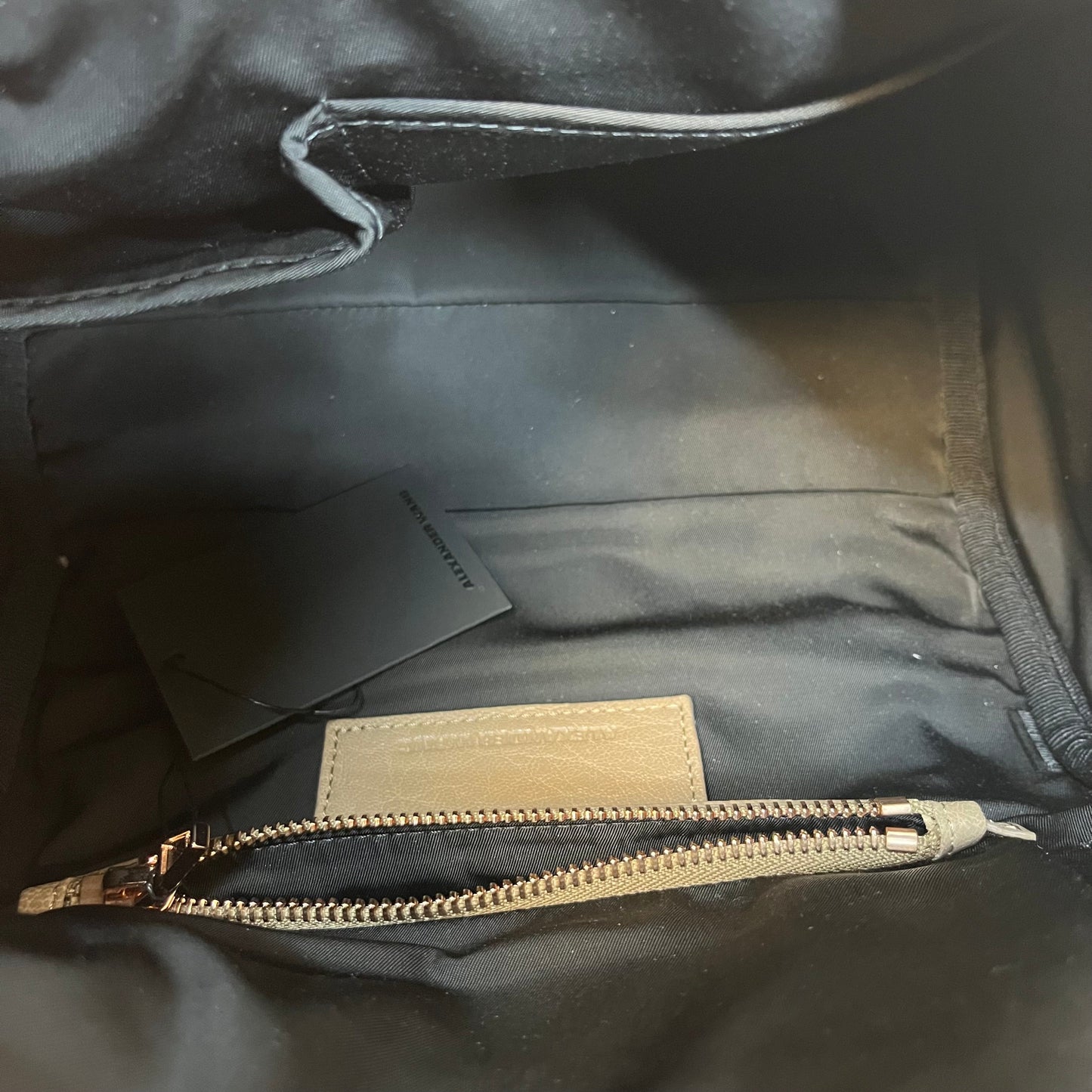 ALEXANDER WANG Rocco Pebbled Lambskin Satchel Bag TS3946