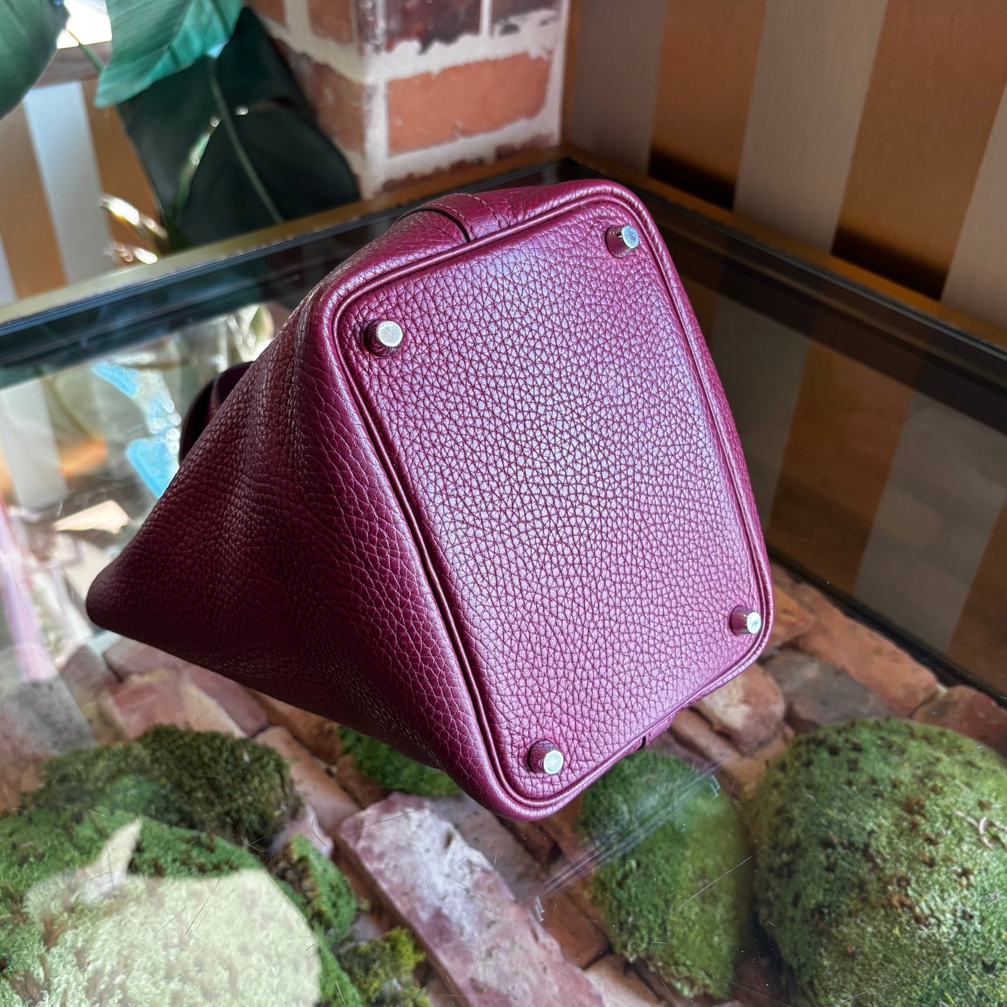 HERMES Picotin Lock PM Taurillon Clemence Tote
