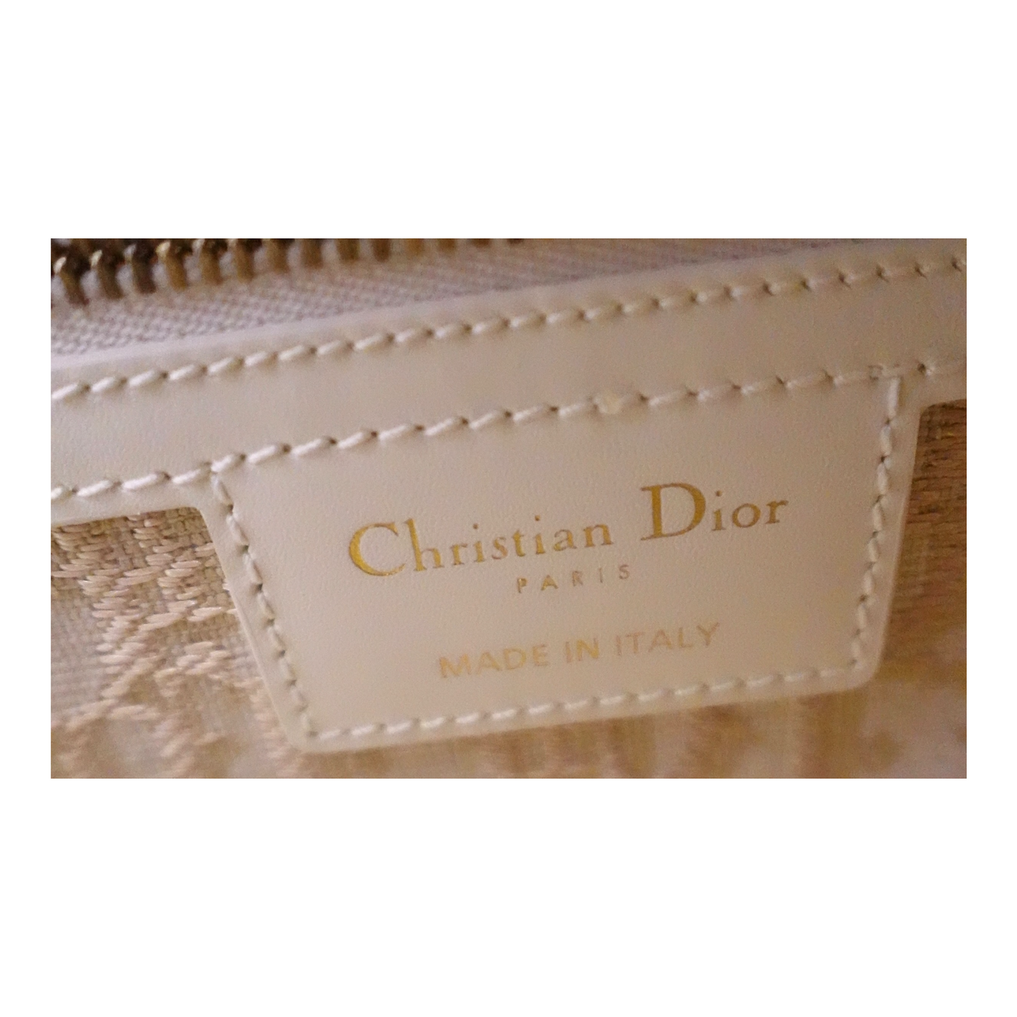 Christian Dior Wicker Oblique Medium Lady Dior Bag