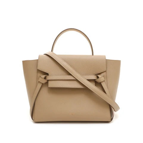 CÉLINE GRAINED CALFSKIN MICRO BELT BAG
