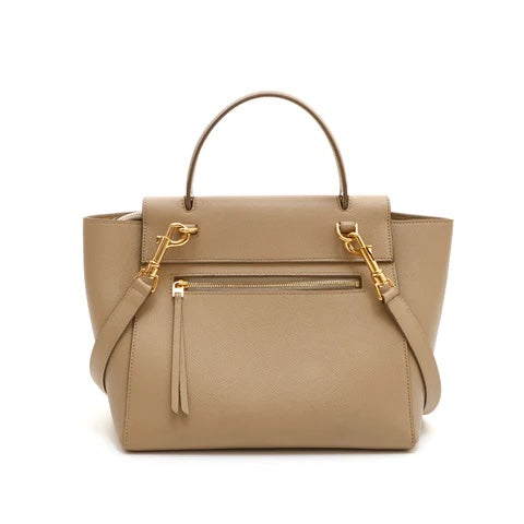 CÉLINE GRAINED CALFSKIN MICRO BELT BAG