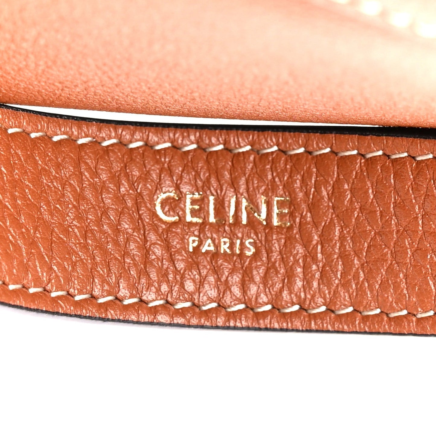 CÉLINE HELOÏSE CUIR TRIOMPH CALFSKIN LEATHER SHOULDER BAG