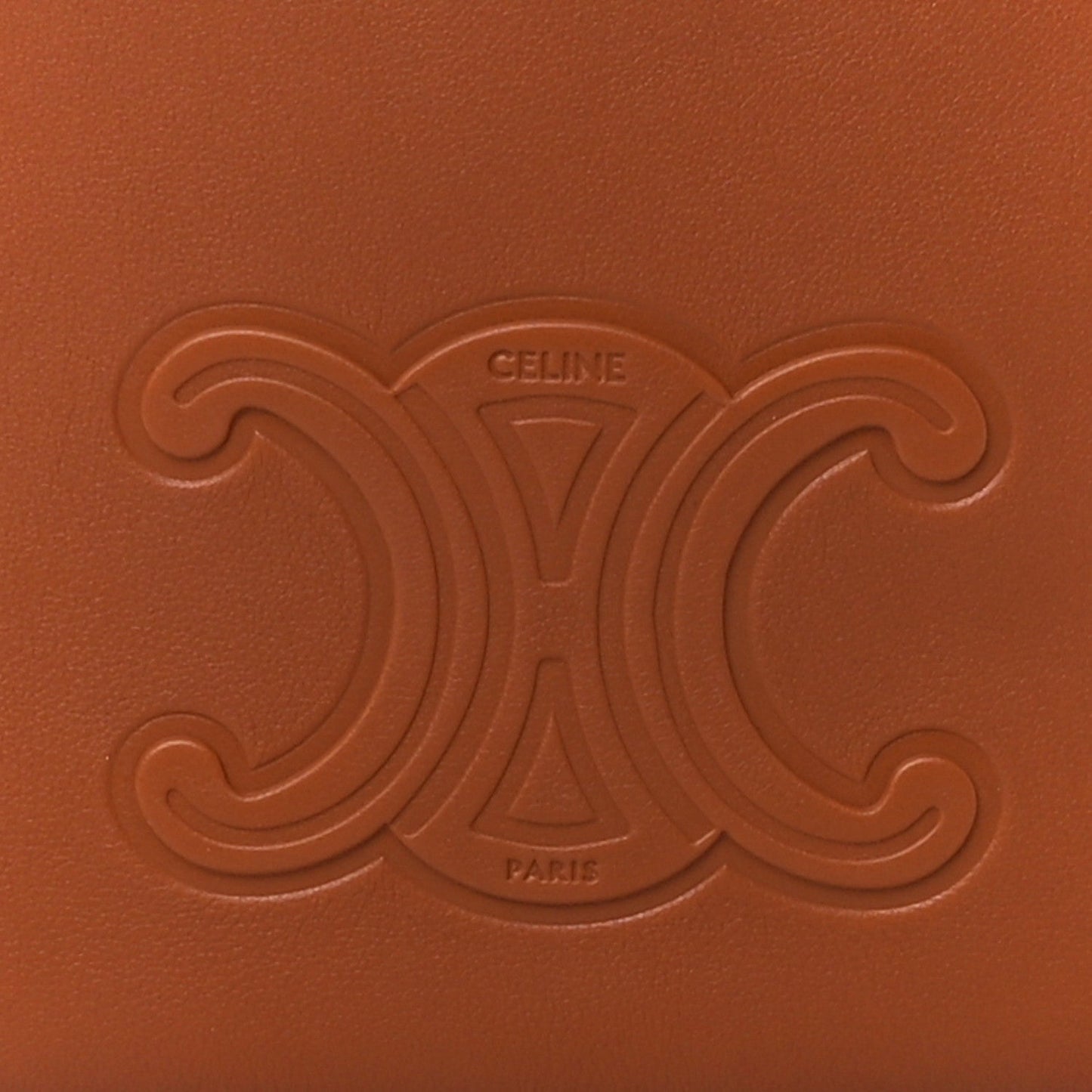 CÉLINE HELOÏSE CUIR TRIOMPH CALFSKIN LEATHER SHOULDER BAG