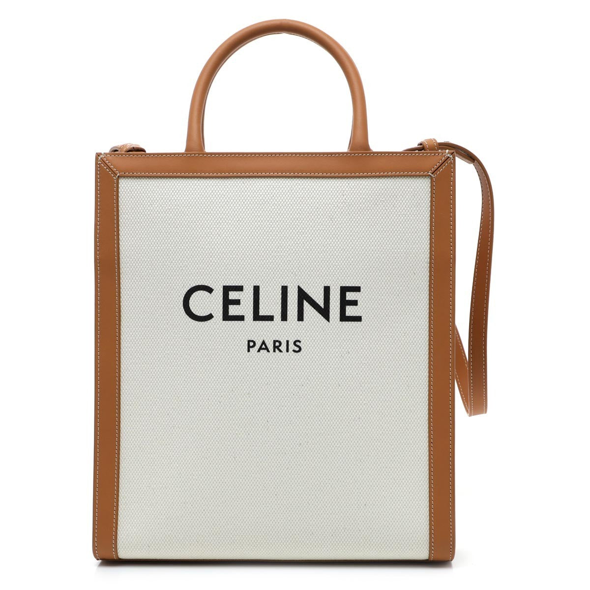 CÉLINE SMALL VERTICAL CABAS TOTE CROSSBODY BAG