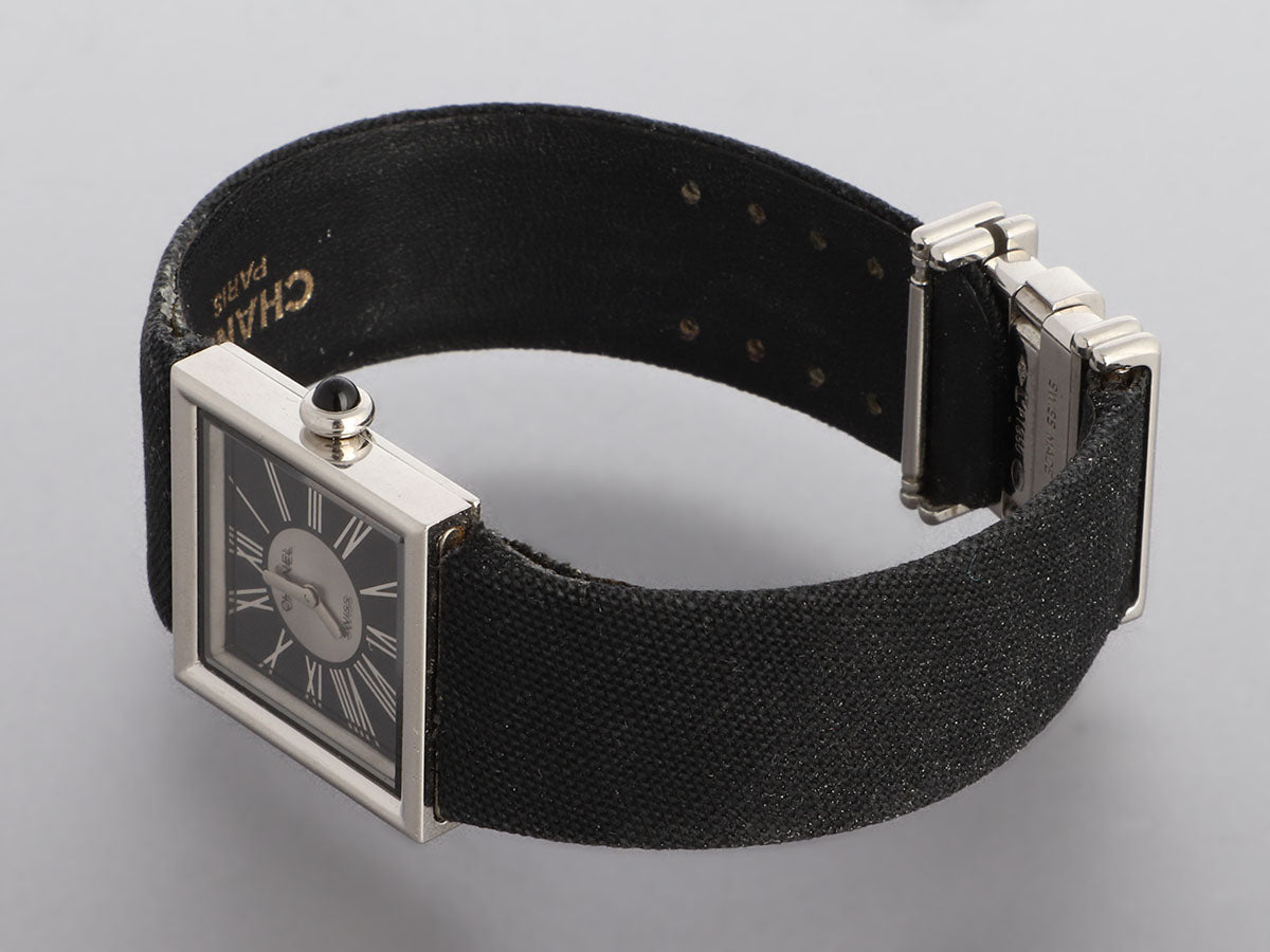 Chanel Platinum MatelassÃ© Watch 19mm