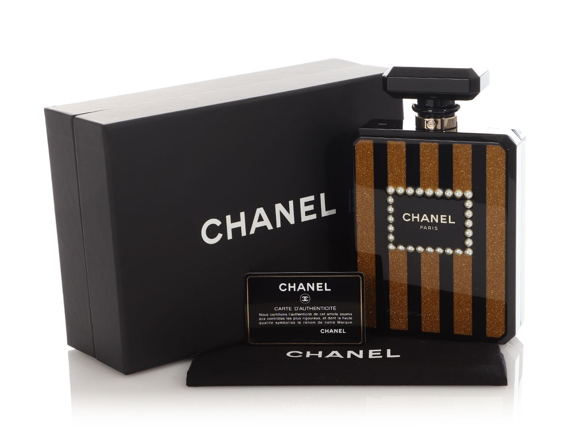 Chanel Plexiglass Perfume Bottle MinaudiÃ¨re