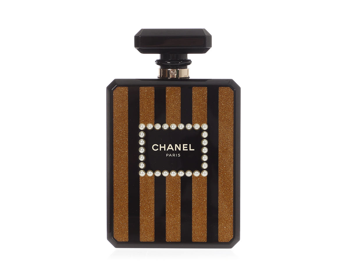 Chanel Plexiglass Perfume Bottle MinaudiÃ¨re