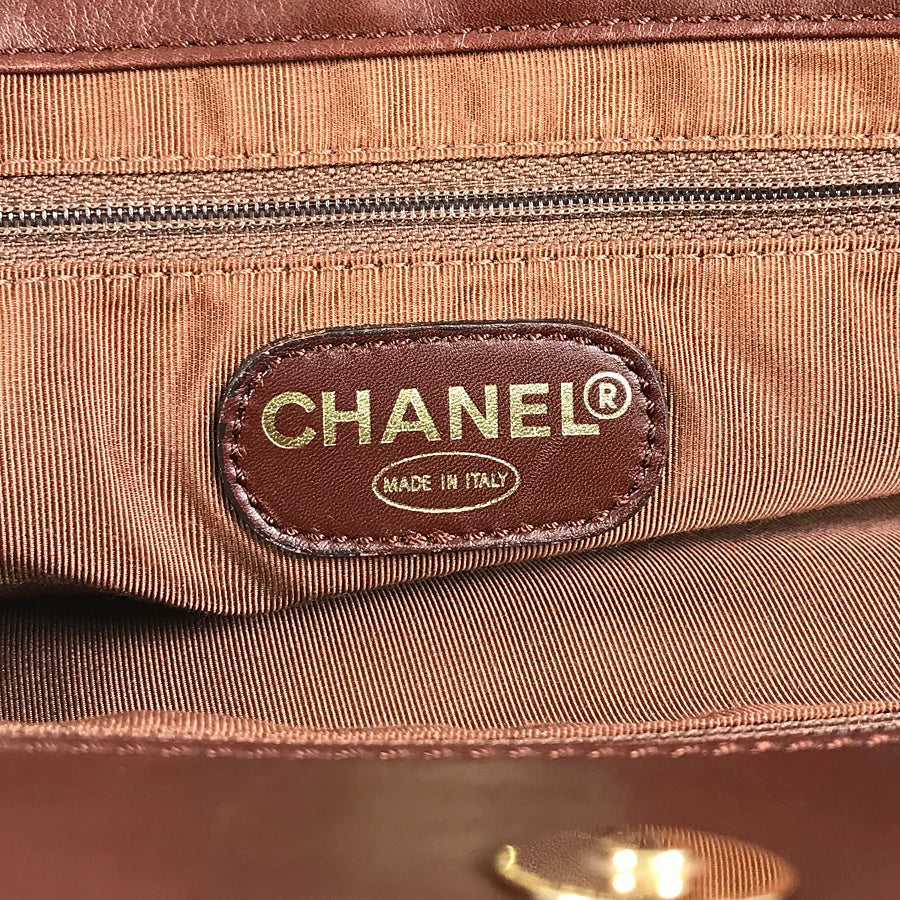 CHANEL CC VINTAGE WOVEN RAFFIA HANDBAG