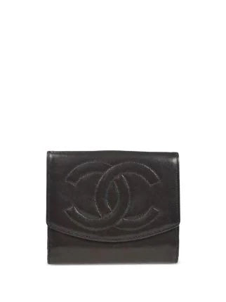 CHANEL CC COCO MARK VINTAGE LAMBSKIN COIN PURSE