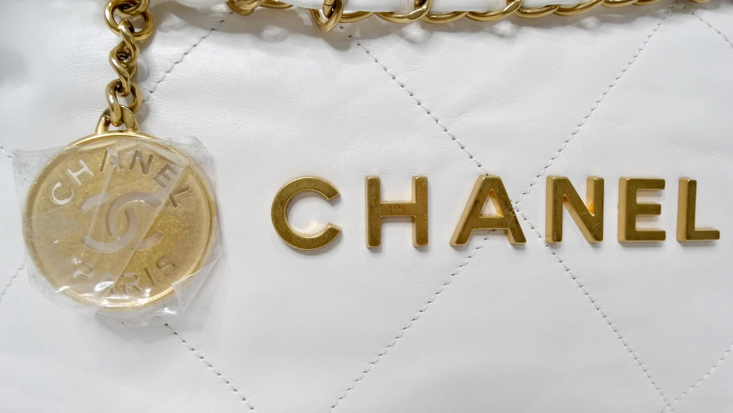 CHANEL CALFSKIN QUILTED SMALL CHANEL 22 HOBO BAG