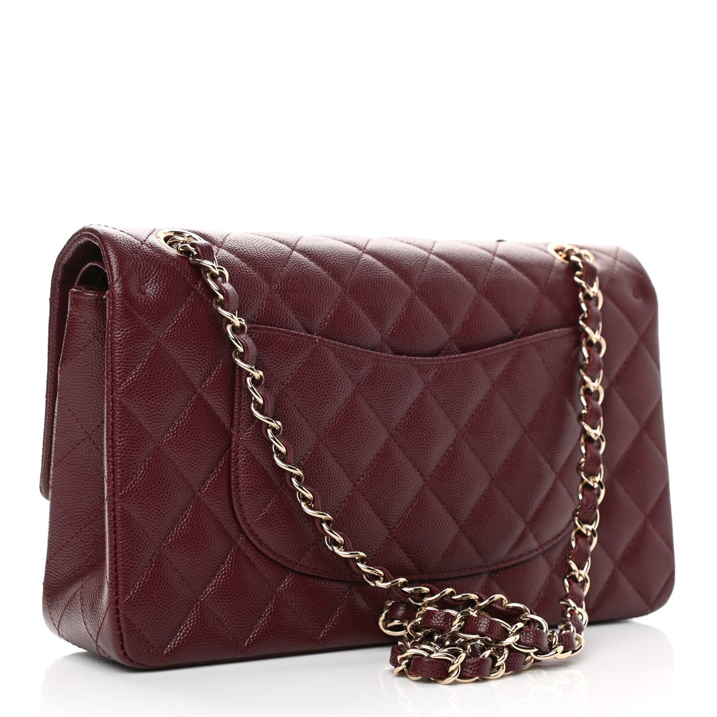 CHANEL CAVIAR QUILTED MEDIUM DOUBLE FLAP BAG