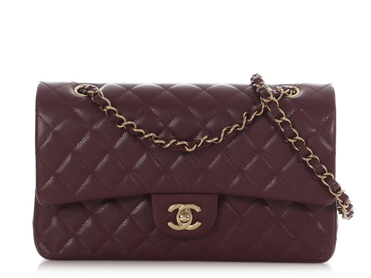 CHANEL CAVIAR QUILTED MEDIUM DOUBLE FLAP BAG