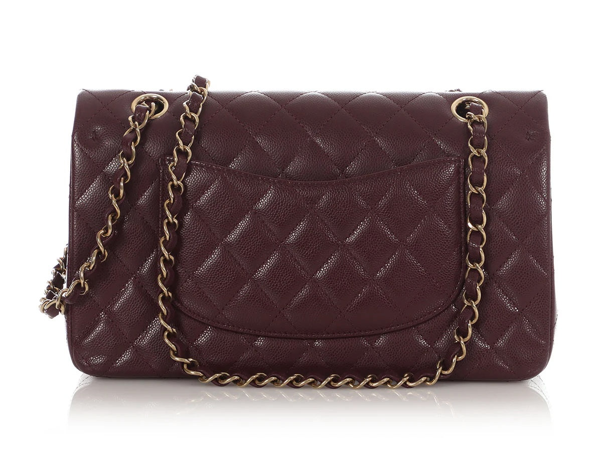 CHANEL CAVIAR QUILTED MEDIUM DOUBLE FLAP BAG